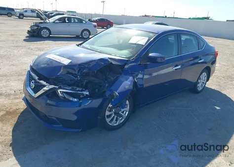 2019 Nissan Sentra S z USA, uszkodzony, nr VIN 3N1AB7AP4KY241168